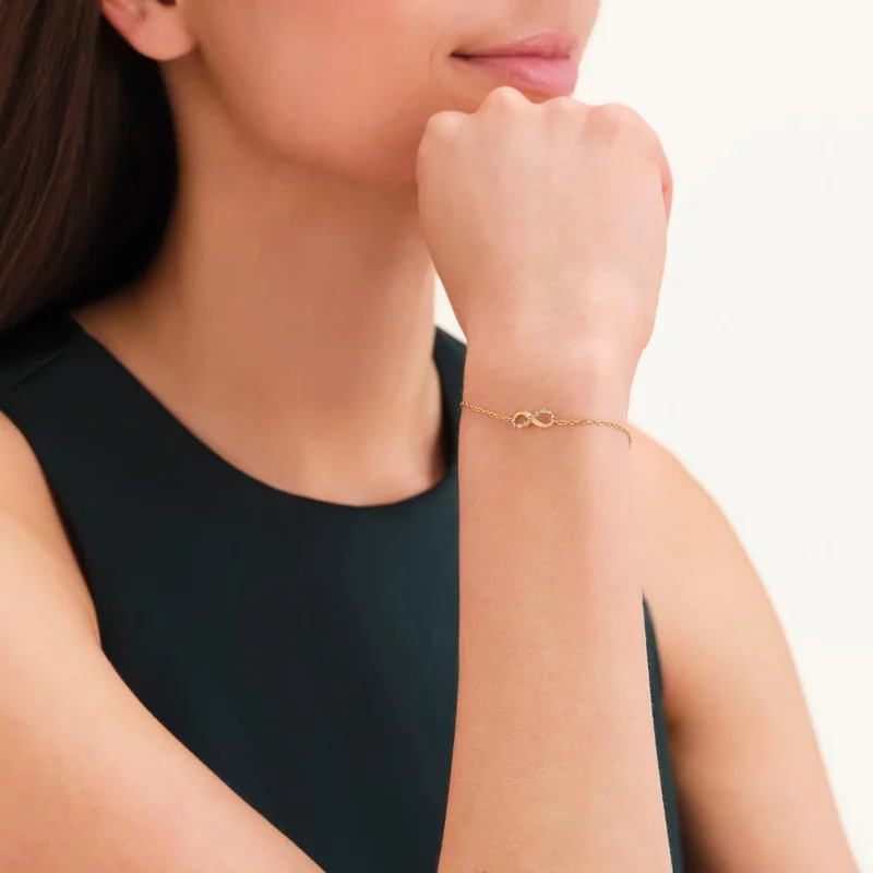 Rosefield  Rosefield Infinity Bracelet Gold - JBING-J1313 for Women | Best Price UAE