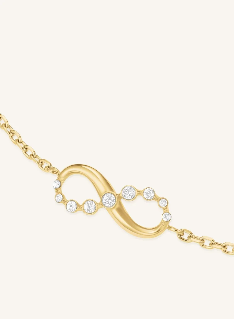 Rosefield  Infinity Bracelet, Gold Plated for Women | Best Price UAE