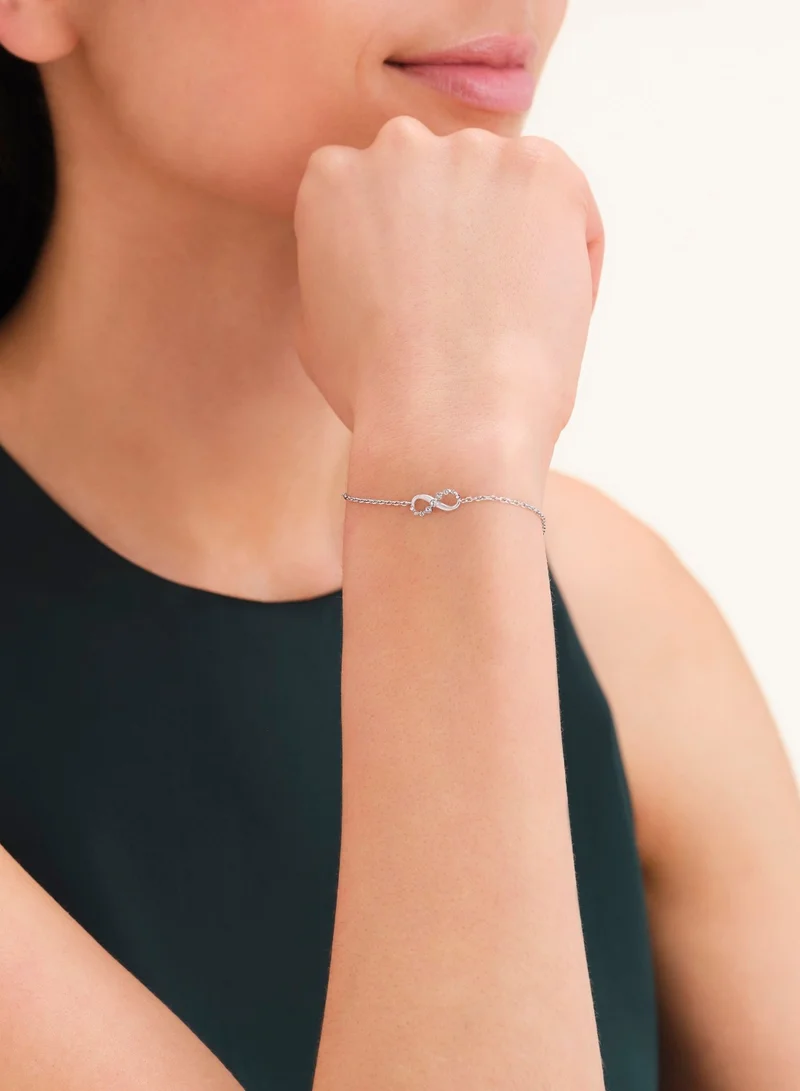 Rosefield  Infinity Bracelet, Gold Plated for Women | Best Price UAE