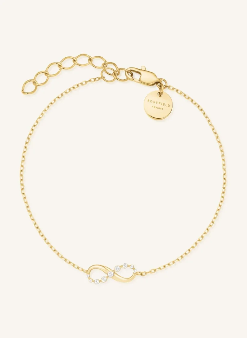 Rosefield  Infinity Bracelet, Gold Plated for Women | Best Price UAE