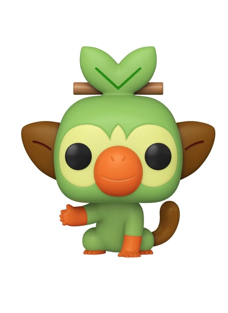 Funko Pop! Action Figures Pop! Games: Pokemon - Grookey , One Size  - Image 1