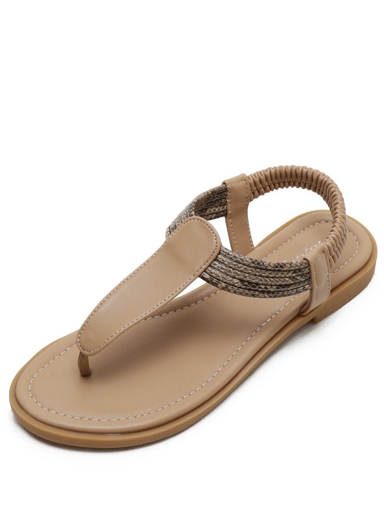 SIKETU 2025 New Arvin Sandals for Women, Simple Color  Retro Romanian Travel Sandals  - Image 1