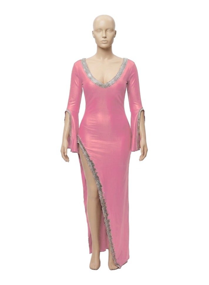 Dress 1 Pieces Model 105 , Pink - Image 1
