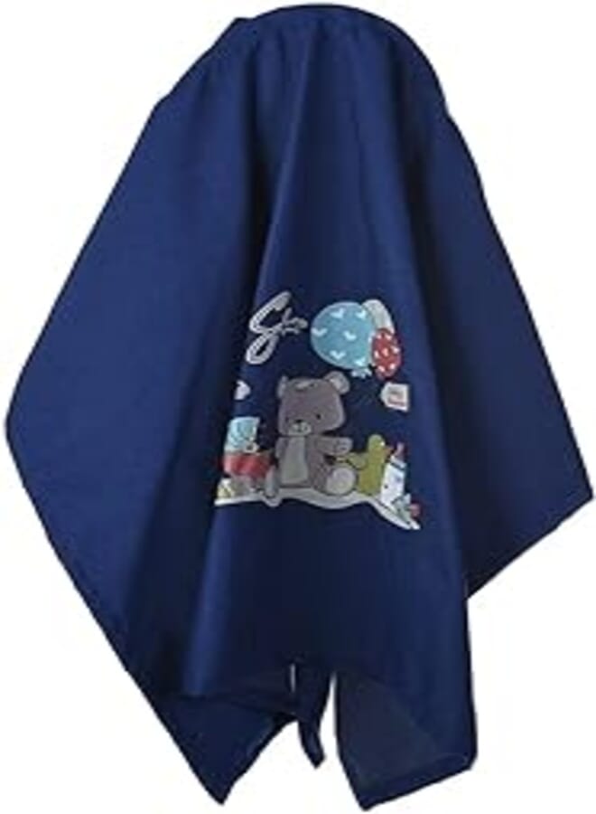 Mix and Max Mix&Max Jeans Nursing Cover Printed Bear For Unisex-Navy