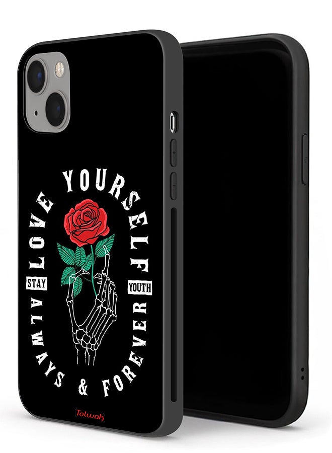 Tolwak Apple iPhone 13 Protective Case Love Yourself Always - Image 1