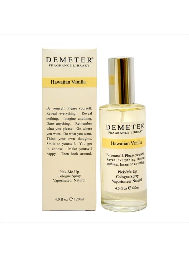 Demeter Hawaiian Vanilla for Women Cologne Spray, 4 Ounce - Image 1