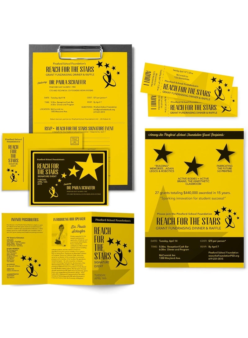 Astrobrights Color Cardstock, 65 lb Cover Weight, 8.5 x 11, Solar Yellow, 250/Pack - Image 4