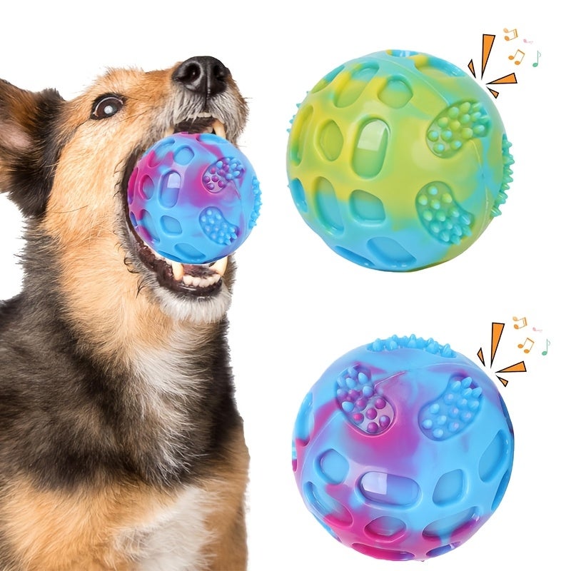 Dog Tennis Ball Toy - Durable Chew Toy for Outdoor Fetch - Image 1