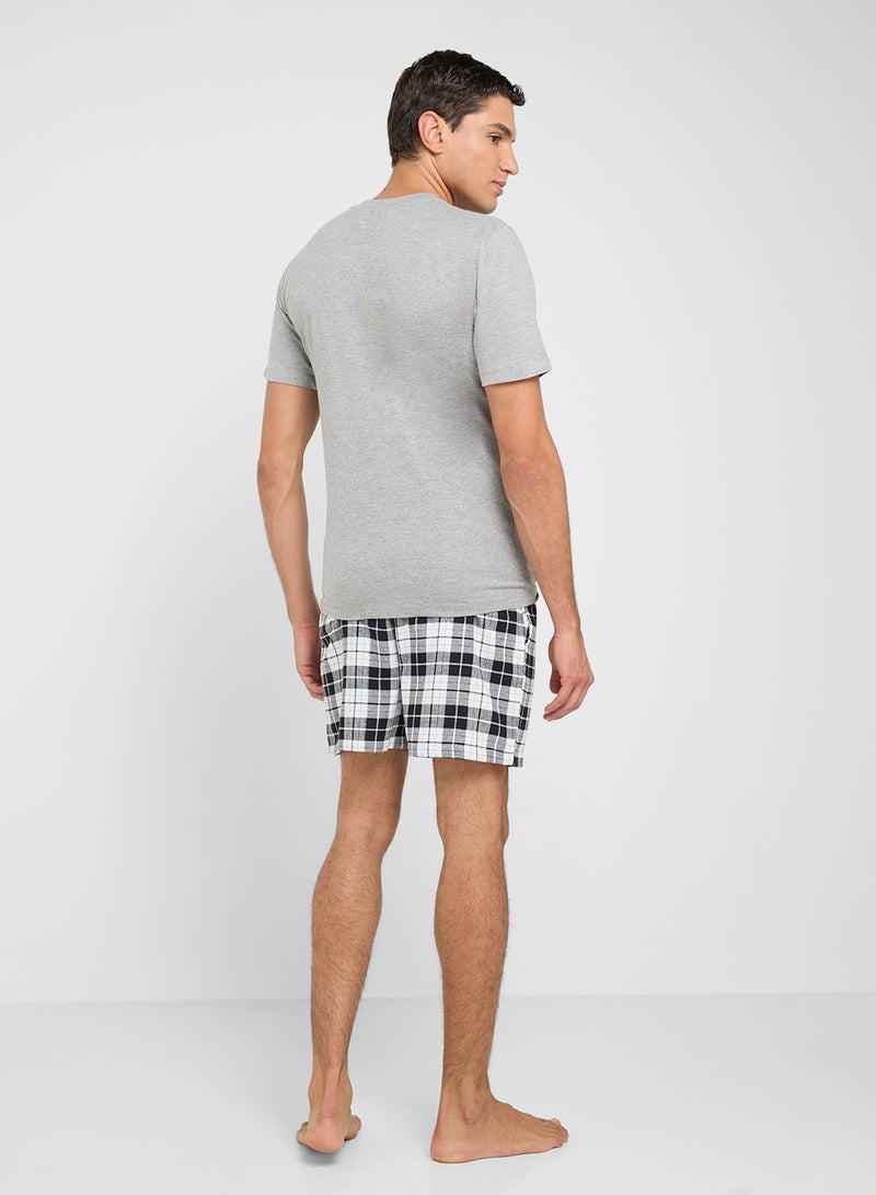 Seventy Five Nightwear T-Shirt & Shorts Sets  - Image 2