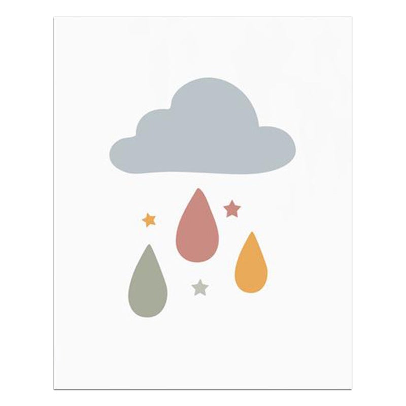 E-Commerce Selling Living Room Decorative Painting Frameless Painting Sun Moon Pattern Painting Entrance Corridor Mural - Image 1