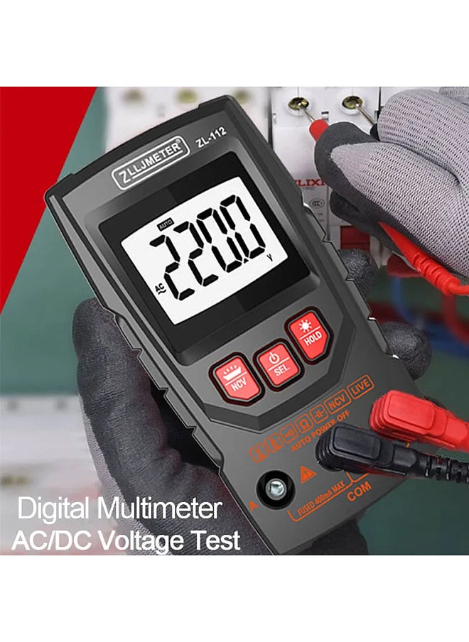 Generic Professional Digital Multimeter Color Display Handheld Multimeter NCV Tester Professional Voltage Current Capacitance Resistance Diode Measurement Meter  - Image 3