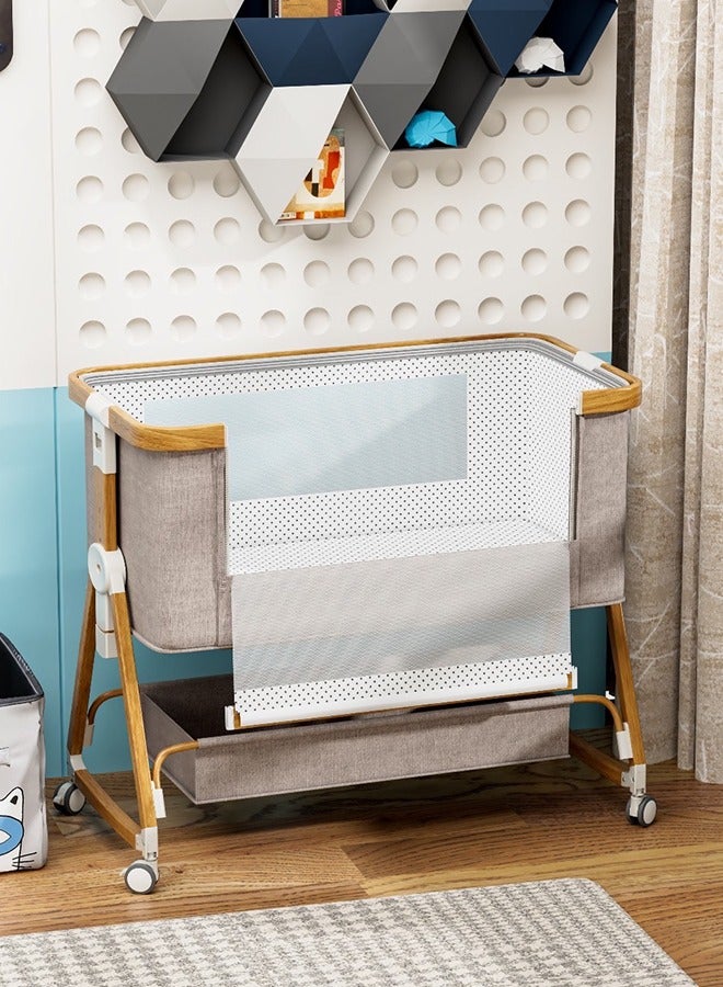Baby bed next to the mother's bed, foldable and oscillating - Image 3
