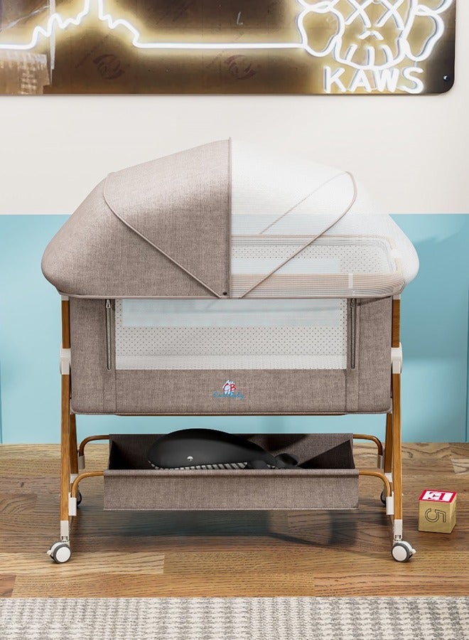 Baby bed next to the mother's bed, foldable and oscillating - Image 1