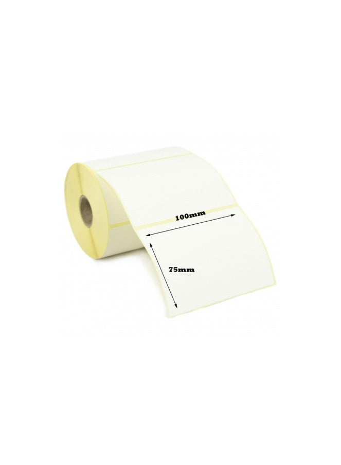 Terabyte 100 x 75mm Direct Thermal Labels Permanent Adhesive (PACK OF 2) - Image 2