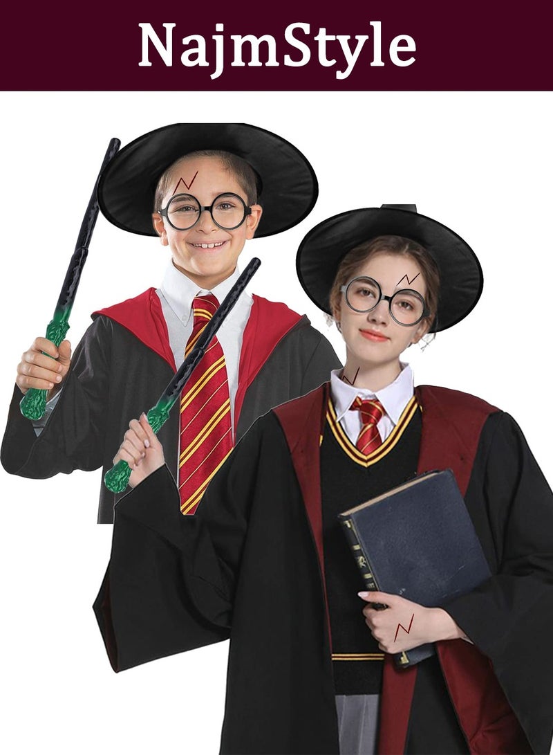 نجم ستايل طقم أزياء وإكسسوارات تنكرية للجنسين مع صولجان وربطة عنق ونظارات للأطفال - Image 5