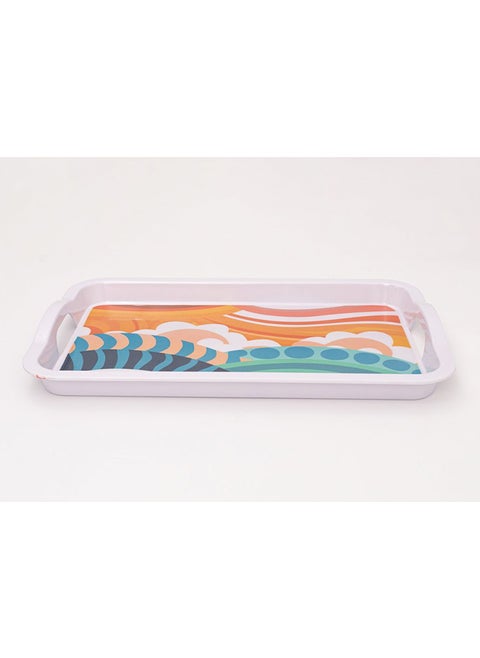 Melamine Rectangle Tray  Set of 1
  (L 55cm W 35cm)AI