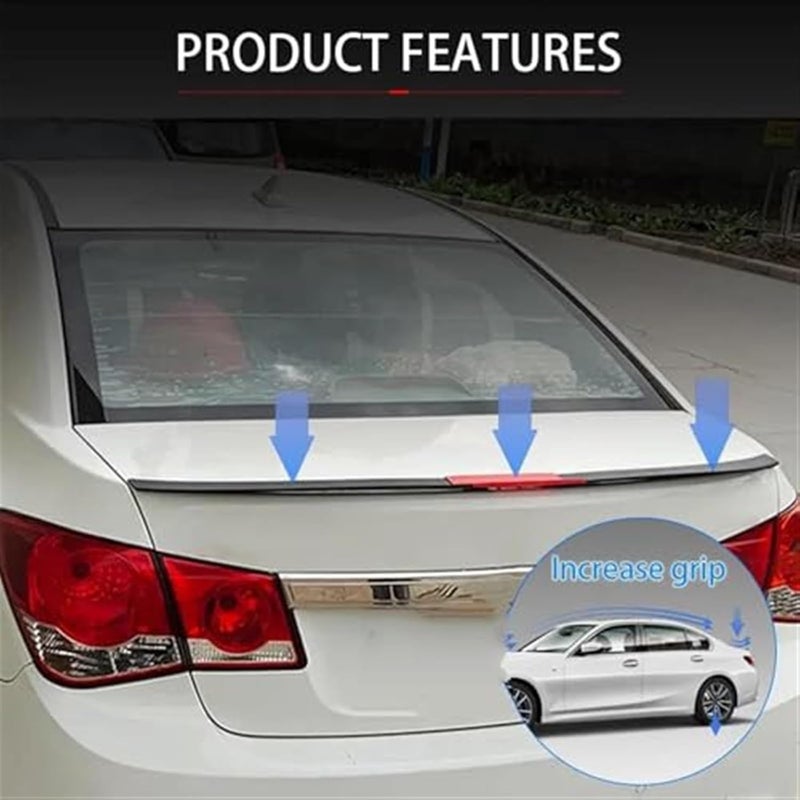 Vuzmode Universal Car Spoiler - Carbon Look - Image 5