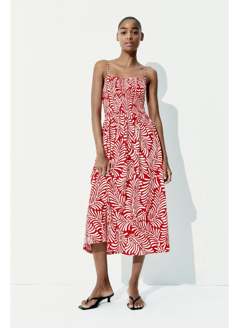 اتش اند ام Smocked strappy dress
