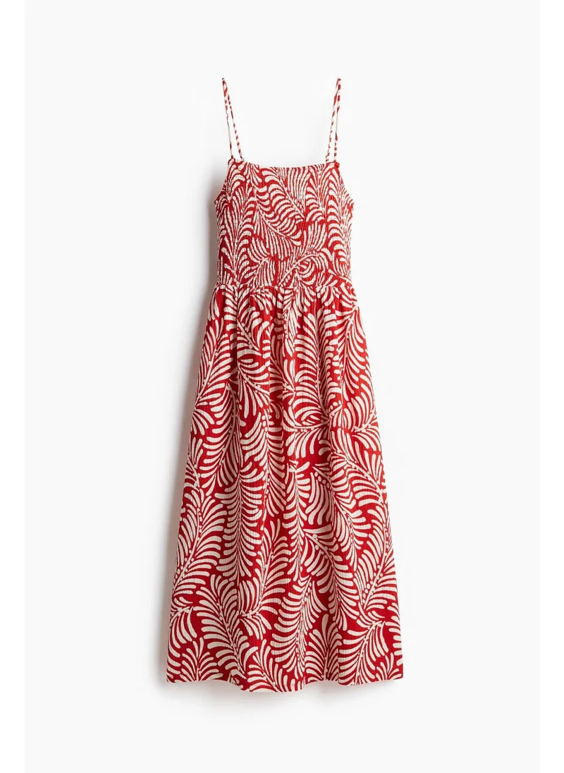 اتش اند ام Smocked strappy dress