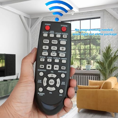 Kassionel Replacement Remote Control for Samsung HW-F450/ZA HW-F450 PS-WF450 Soundbar - Image 2