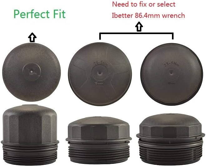 Ibetter مفتاح فلتر الزيت iBetter 86.5mm 16 شق لسيارات فولفو وبي إم دبليو - Image 2