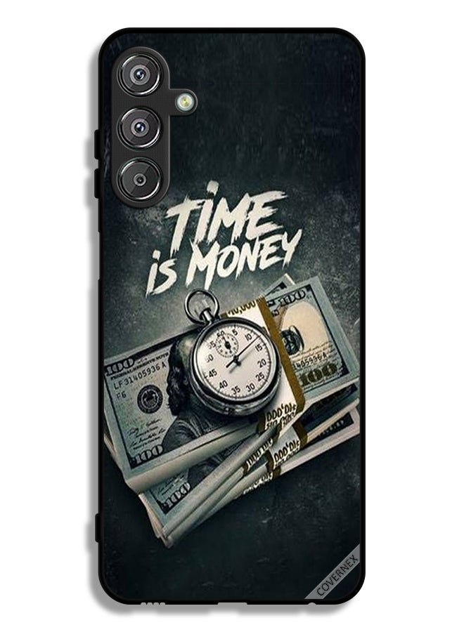 Covernex Samsung Galaxy F15 5G Protective Case Cover Time Is Money - Image 1