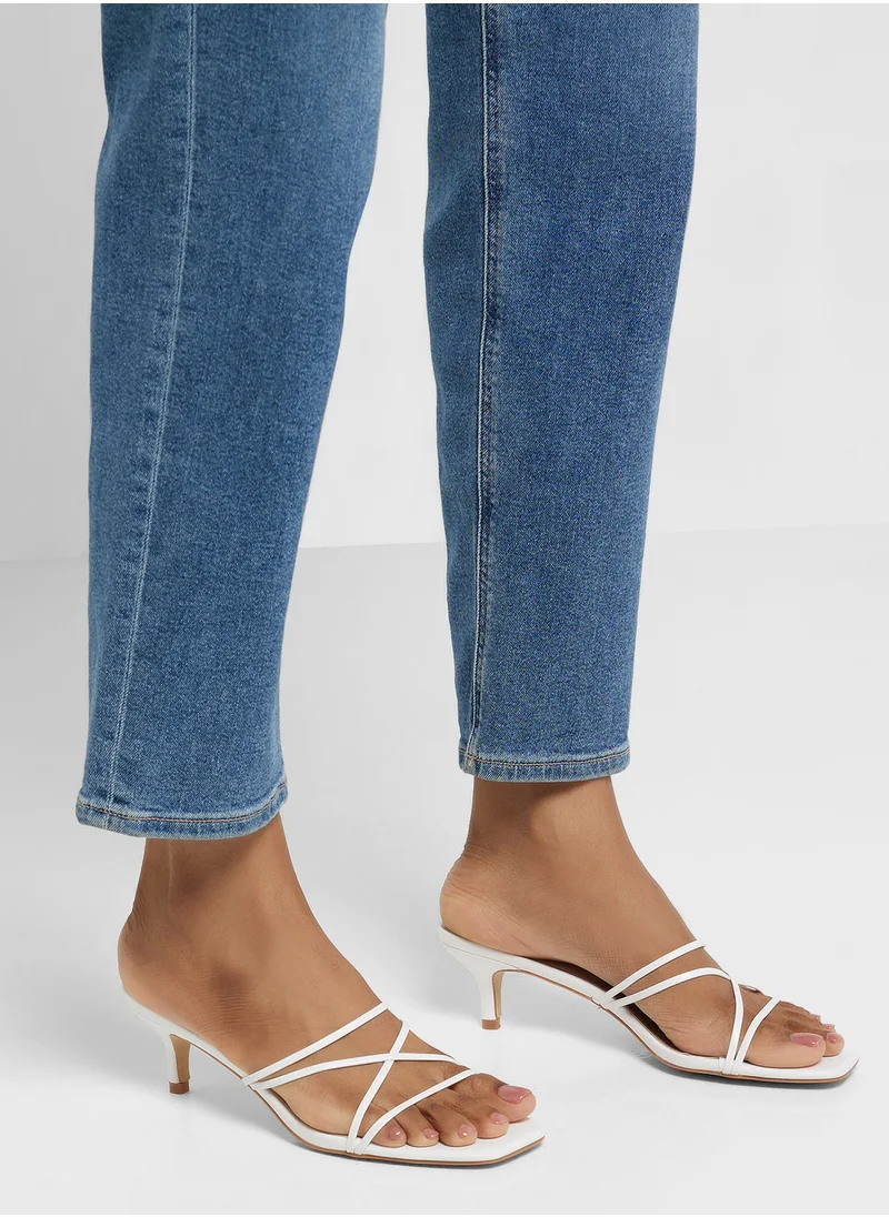 Ginger Strappy Backstrap Heel Sandal