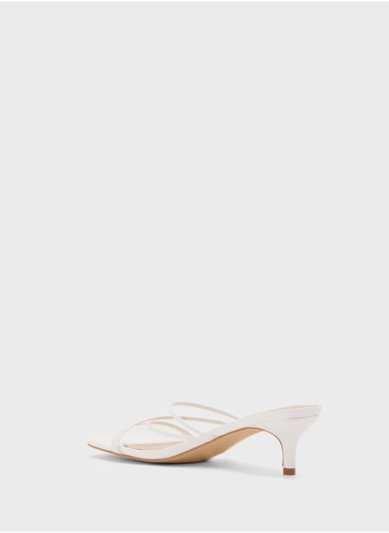 Ginger Strappy Backstrap Heel Sandal