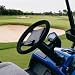 Jonscart Universal Golf Cart Steering Wheel Cover Stretchable Fits 125 Inch to 145 Inch for EZGO YahamaRXV Club Car Black - Image 2