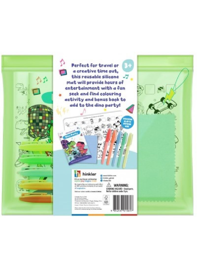 Hinkler Jr Kaleidoscope Tutti Frutti Silicone Games Mat – Colorful, Non-Slip Play Mat for Kids, Fun & Interactive Learning & Playtime - Image 2