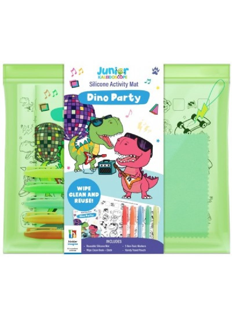 Hinkler Jr Kaleidoscope Tutti Frutti Silicone Games Mat – Colorful, Non-Slip Play Mat for Kids, Fun & Interactive Learning & Playtime - Image 1