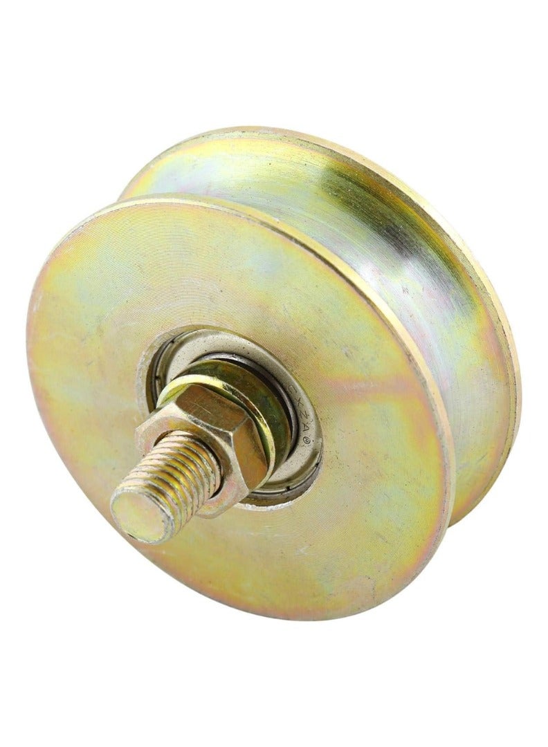 KNP Sliding Gate Wheel U Type is a Robust and Durable Wheel Designed to Facilitate Smooth and Efficient Movement of Sliding Gates. Its U Shaped Design Allows for Secure and Stable Support Ensuring the Gate Glides Smoothly Along its Track. Ideal for Both Residential and Commercial Sliding Gates this Wheel Helps Reduce Friction and Wear Extending the Lifespan of the Gate and its Components.