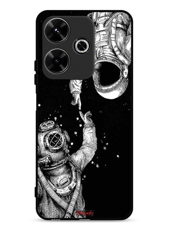 Tolwak Xiaomi Redmi 13 4G Protective Case Cover Astronauts - Image 1