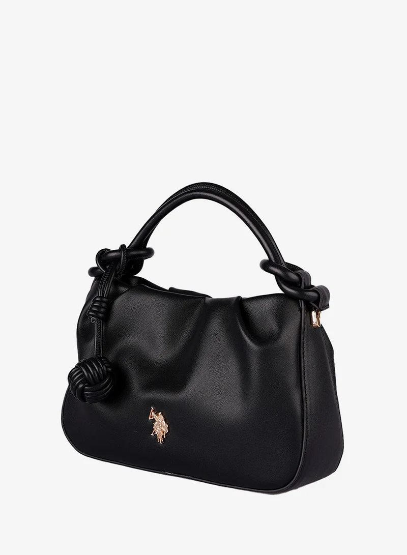 U.S. Polo Assn. BLACK U.S. Polo Assn. Women's Crossbody Bag, Ladies Shoulder Bag Handbag for Ladies Travel Bag for Girls Black for Women | Best Price UAE