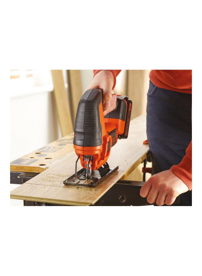 BLACK+DECKER - BDCJS18N Jigsaw 18V Bare Unit Orange/Black - Image 2