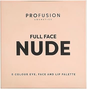 Profusion Cosmetics باليت مكياج كامل للوجه من بروفيوجن كوزمتيكس - 8 درجات نود للعيون والوجه والشفتين لمظهر مكياج طبيعي وجريء - أساسي مكياج نهائي للبشرة المتوسطة إلى الداكنة نود - Image 2