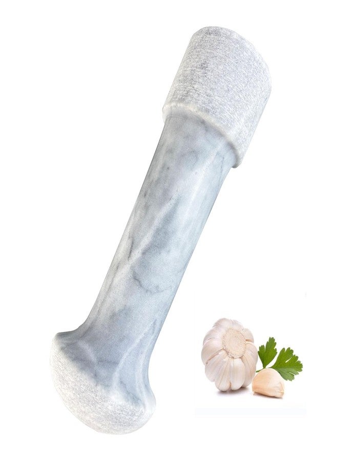 Daszui 6.3 in Granite Replacement Pestle (Only Pestle [Mortar is not Included]) White Polishing Pestle - Image 1