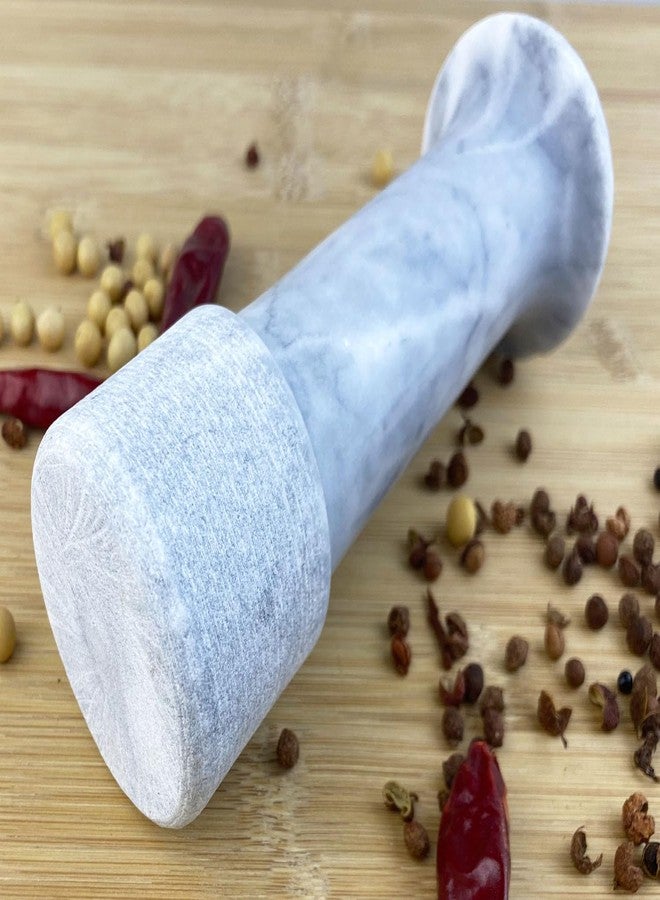 Daszui 6.3 in Granite Replacement Pestle (Only Pestle [Mortar is not Included]) White Polishing Pestle - Image 4
