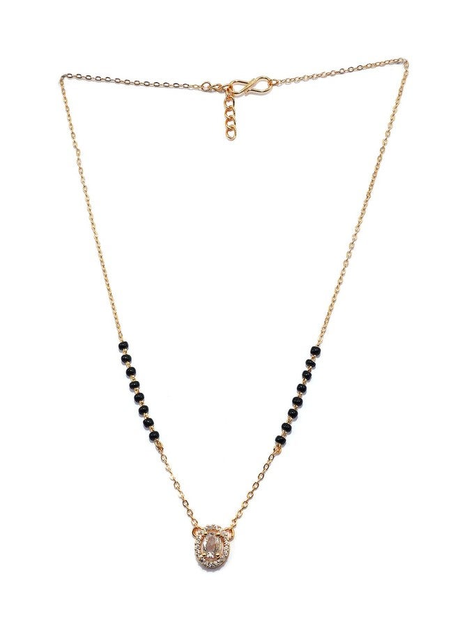 JHB American Diamong Pendant Mangalsutra Tanmaniya For Women - Image 1