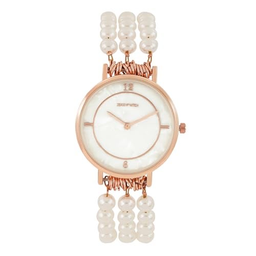 Joker & Witch Catherine 32mm White Dial 18mm White Metal Alloy Watch for Women - Image 1