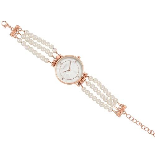 Joker & Witch Catherine 32mm White Dial 18mm White Metal Alloy Watch for Women - Image 4