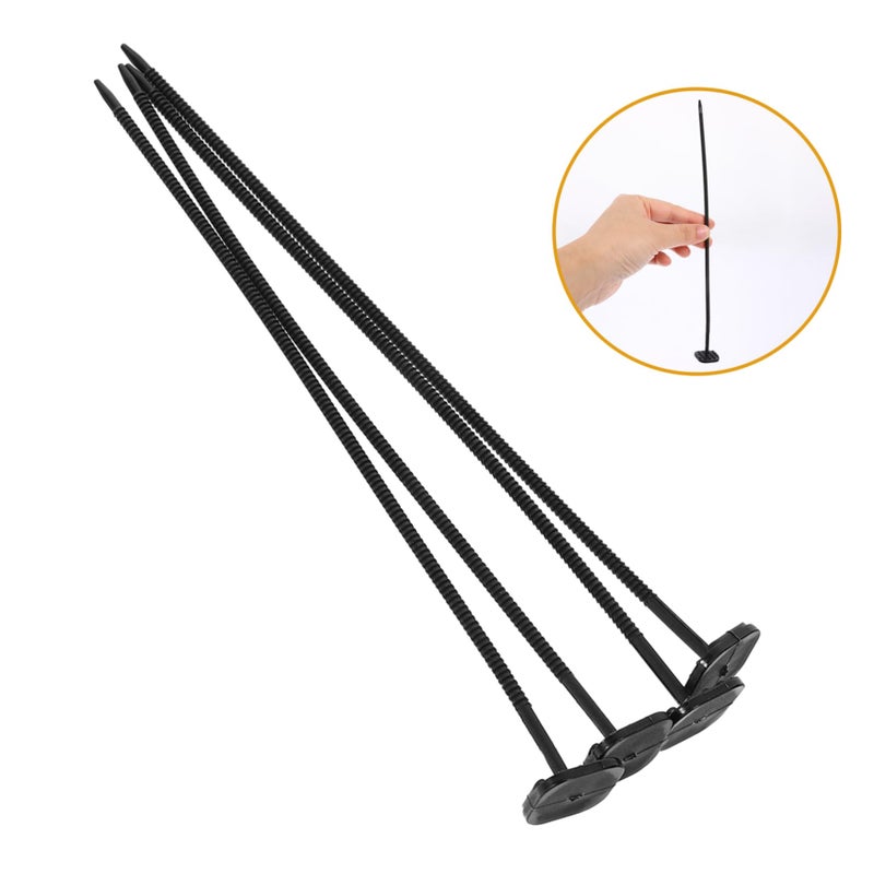 4 Sets Electric Cooling Fan Mounting Kit with Protective Springs for Automotive Radiator Easy Installation - Image 5