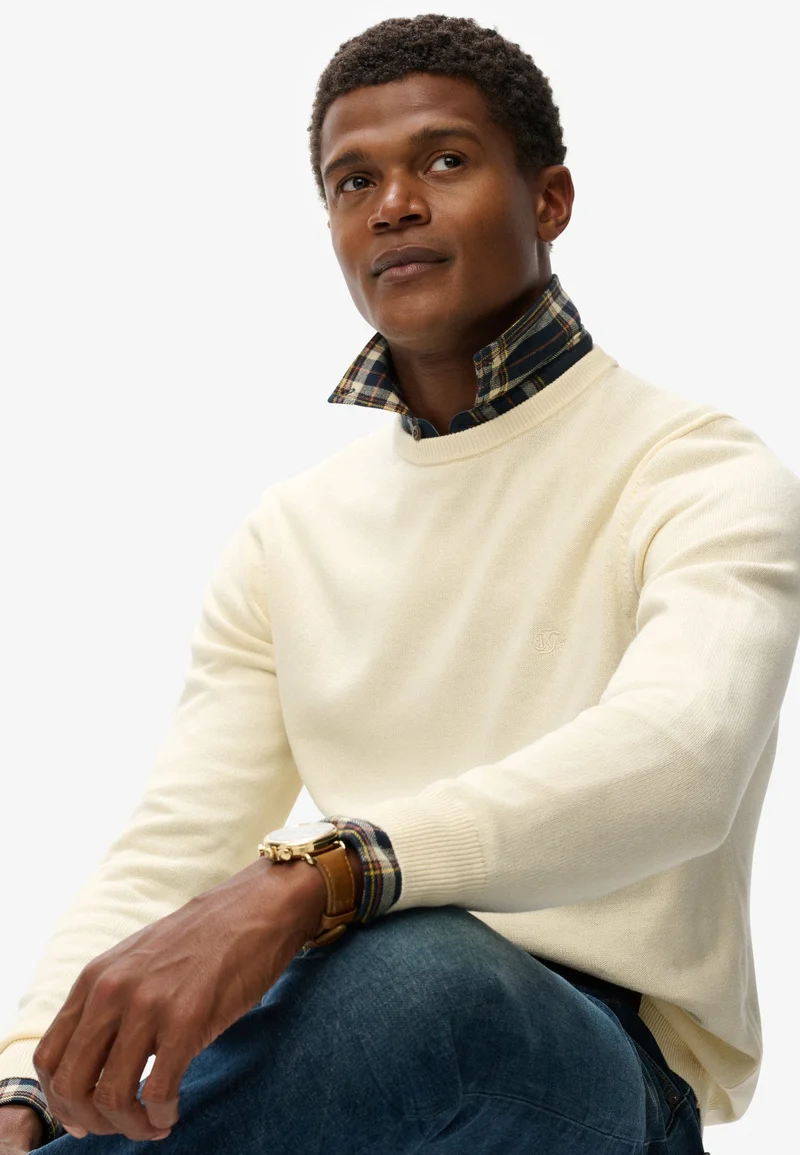 Superdry  Essentials Cotton Jumper for Men | Best Price UAE