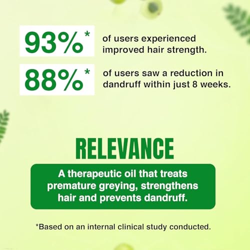 Nimson Amla Hair Oil | Enriched with Vitamin C for Strong, Thick Hair | Ayurvedic & Dermatologically Tested | 450ml - Image 4