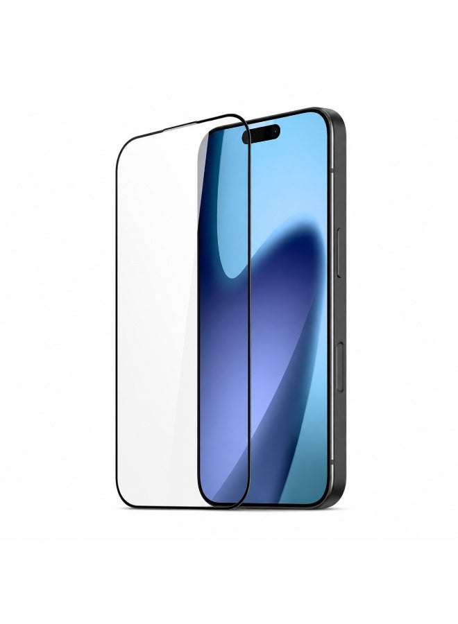 Panda Premium Full Cover Tempered Glass Screen Protector for iPhone 17 Pro with Black Border - Pro-Level Defense - Image 1