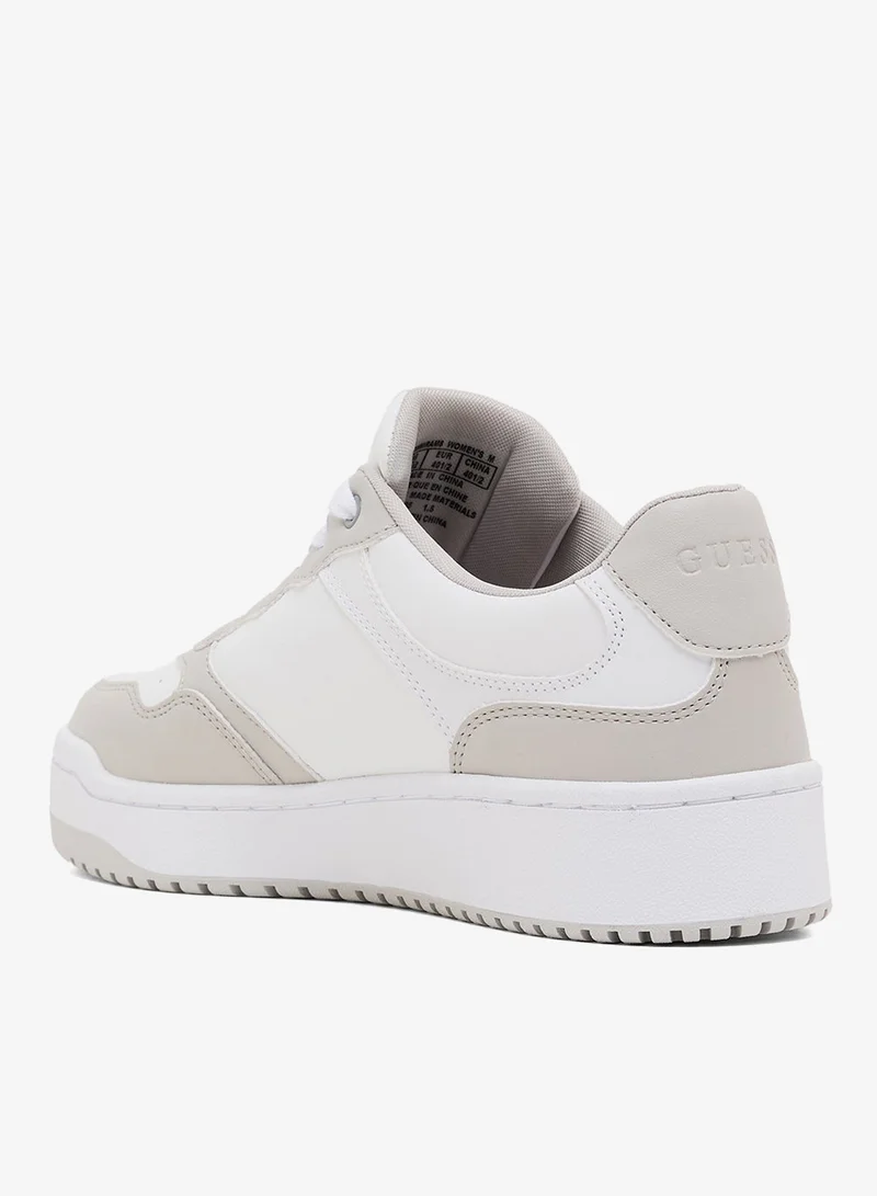 GUESS Lace Up Low Top Sneakers