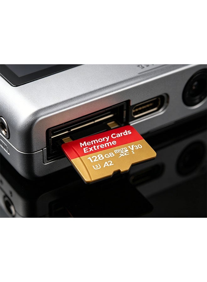 128GB Micro SD card, SD memory card, 160MB/s R, suitable for smartphones, dashcam, sports cameras, surveillance and security cameras - Image 4