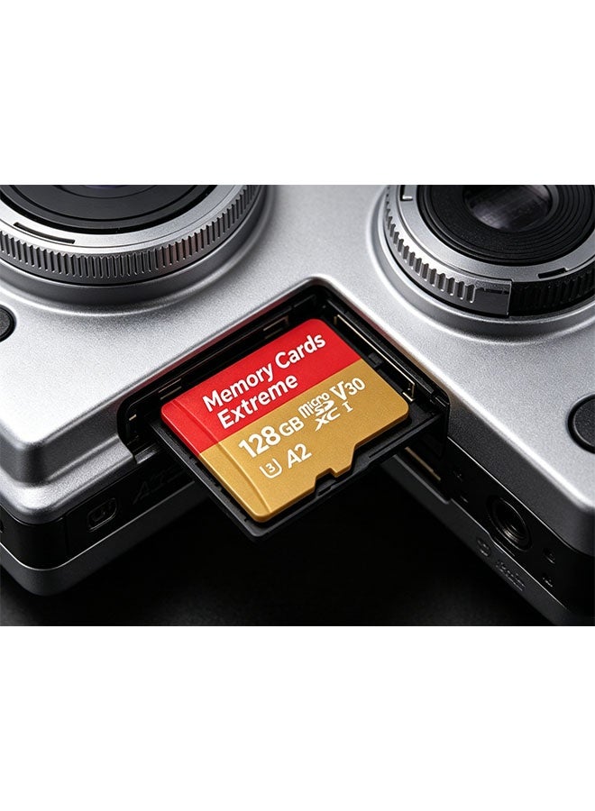 128GB Micro SD card, SD memory card, 160MB/s R, suitable for smartphones, dashcam, sports cameras, surveillance and security cameras - Image 3