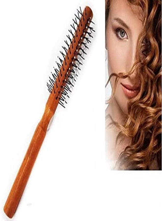 Ekan Professional Round Hair Brush, Hair Comb For Men & Women, 15 Gram pack of 1 - Image 1