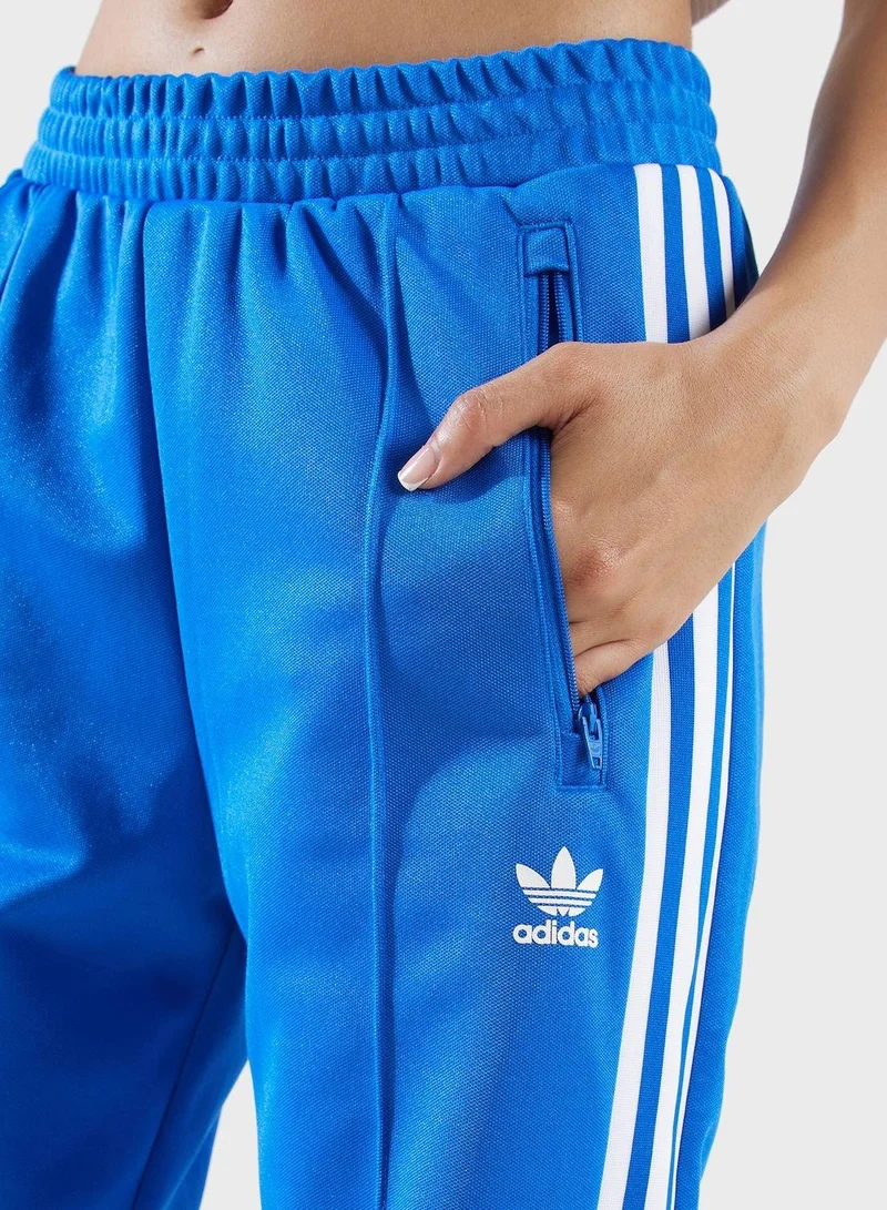 adidas بنطلون نسائي أزرق بيكنباور أوريجينالز